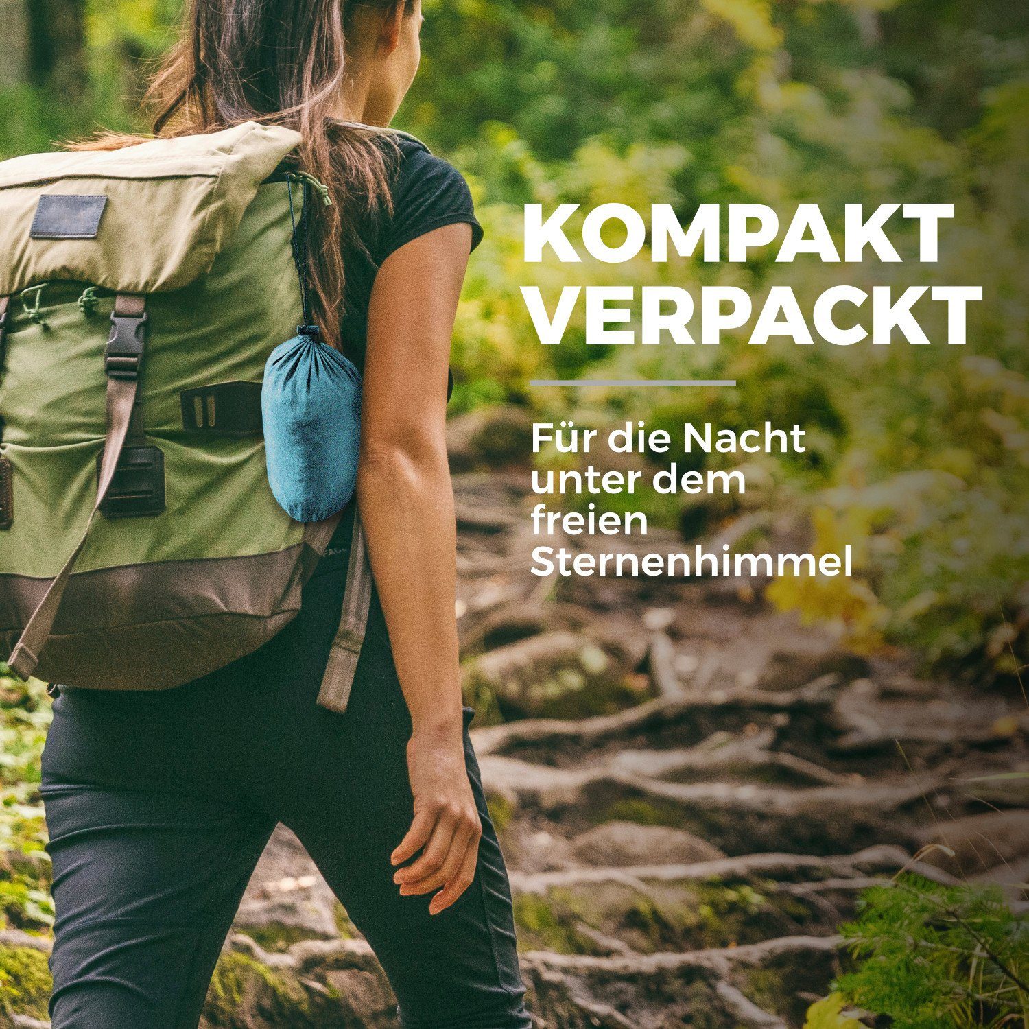 SVITA Hängematte SVITA Outdoor Hängematte, Aus Fallshirmnylon