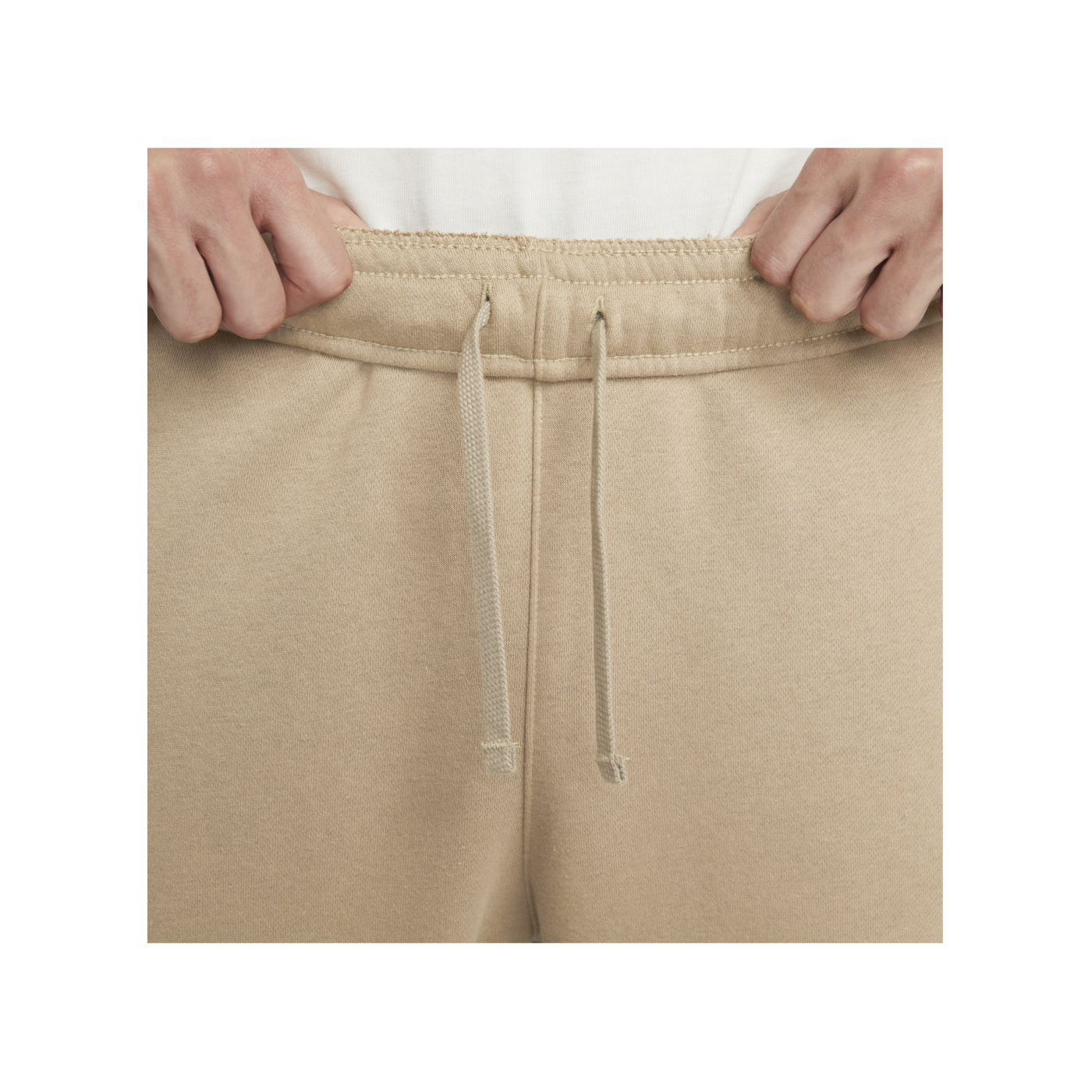 Nike Club Fleece Jogginghose Braun Weiss F247