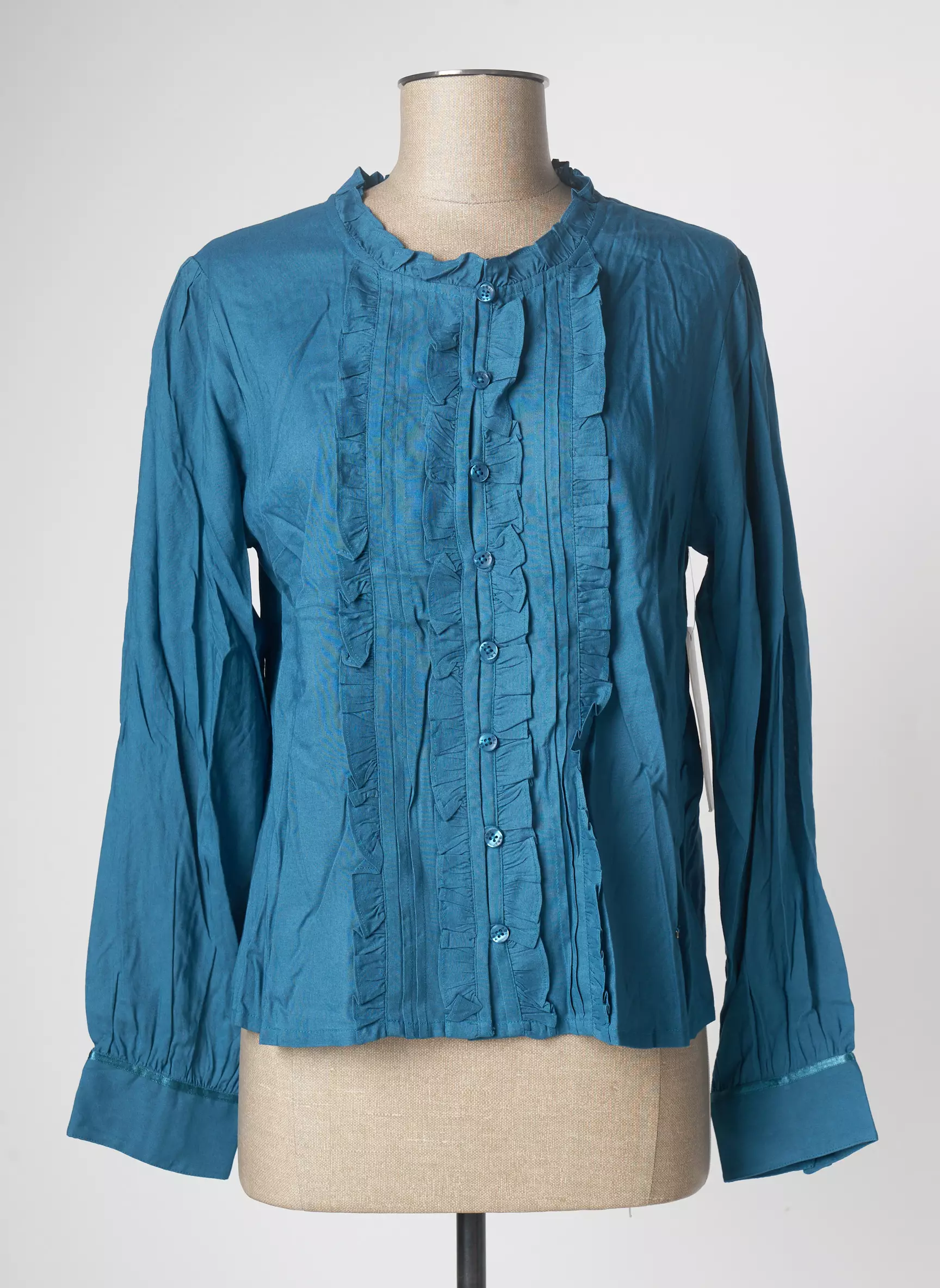Agathe   Louise Chemisiers Femme couleur bleu