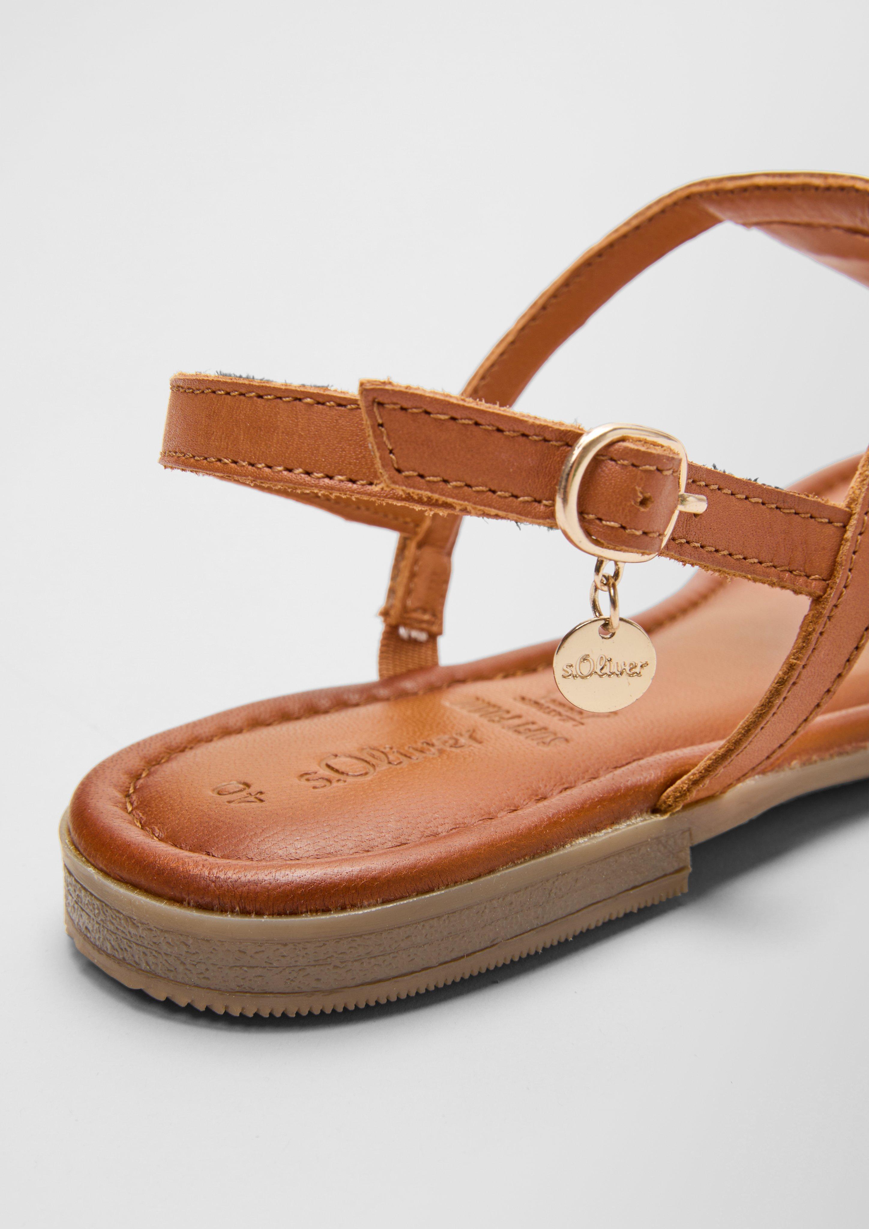 Riemchensandalen aus Echtleder  1238181-305