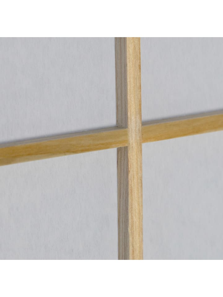Homestyle4u 3-tlg. Paravent Shoji in Braun 132x175 cm günstig kaufen onesize