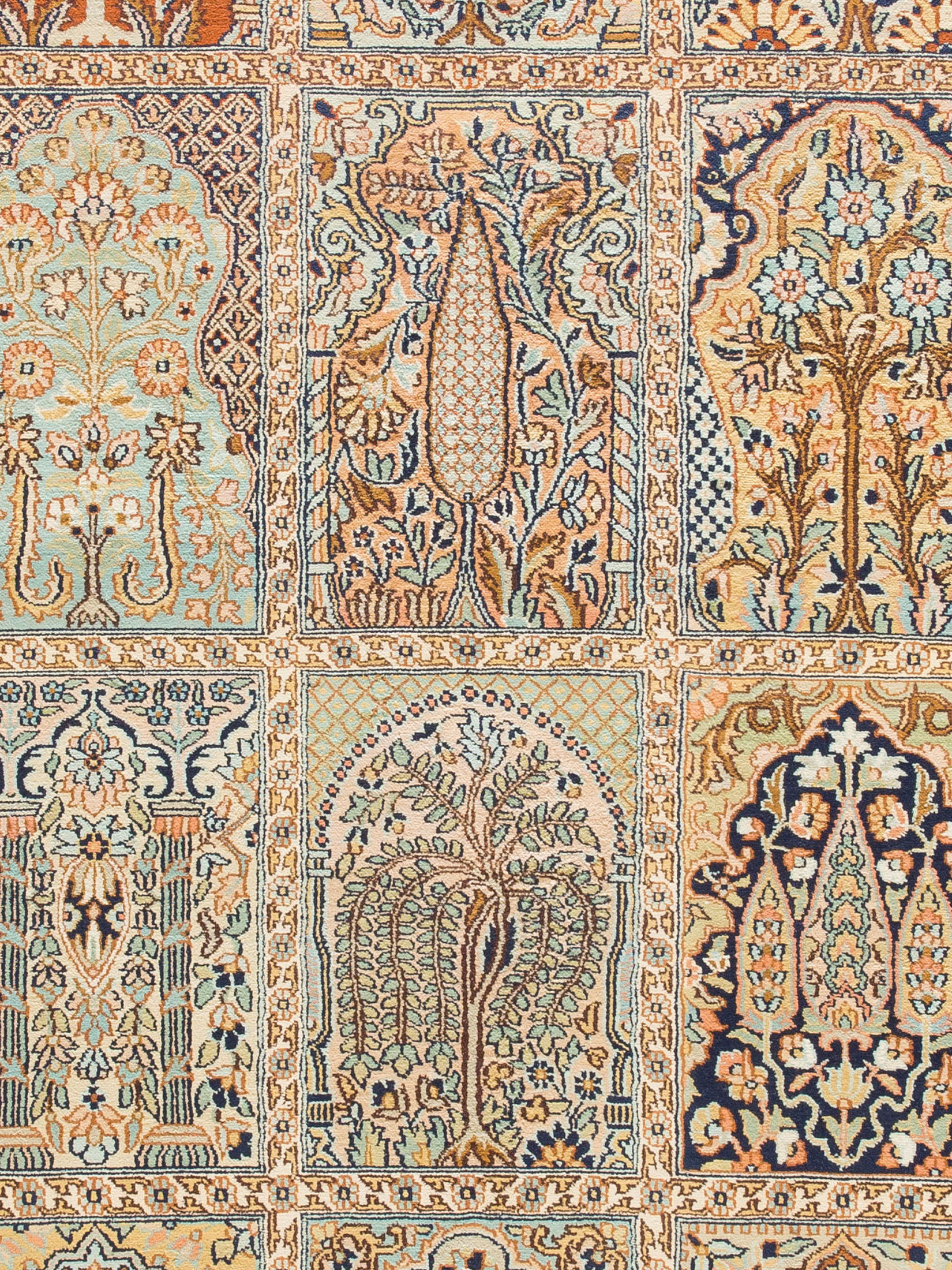 Kaschmir Seide 18/18 ca. 199 x 304 cm, Unikat / Einzelstück