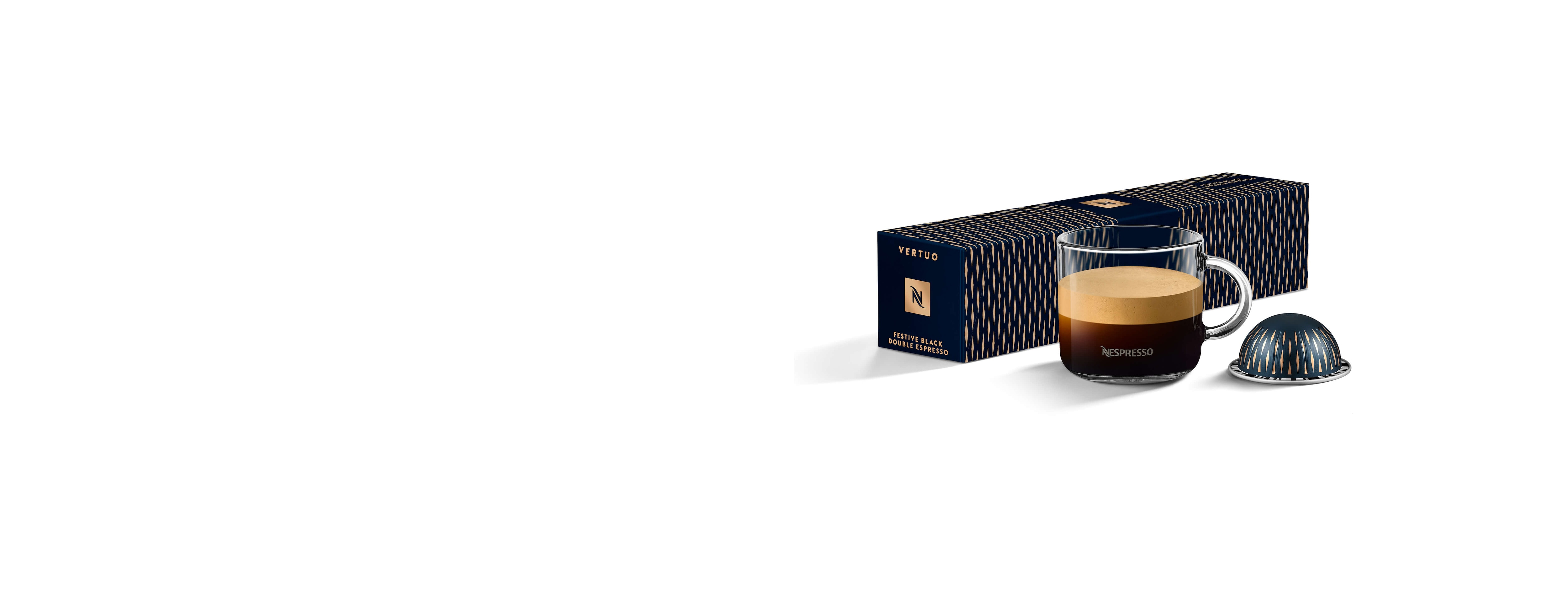 Festive black Double Espresso