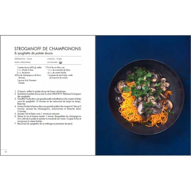 LIVRE SPAGHETTIS DE LEGUMES