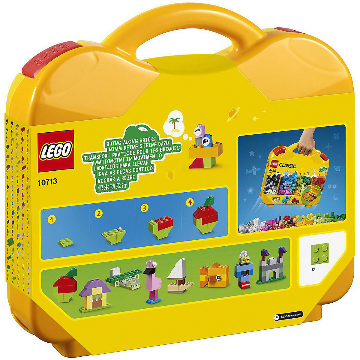 LEGO® Classic 10713 LEGO® Bausteine Starterkoffer - Farben sortieren