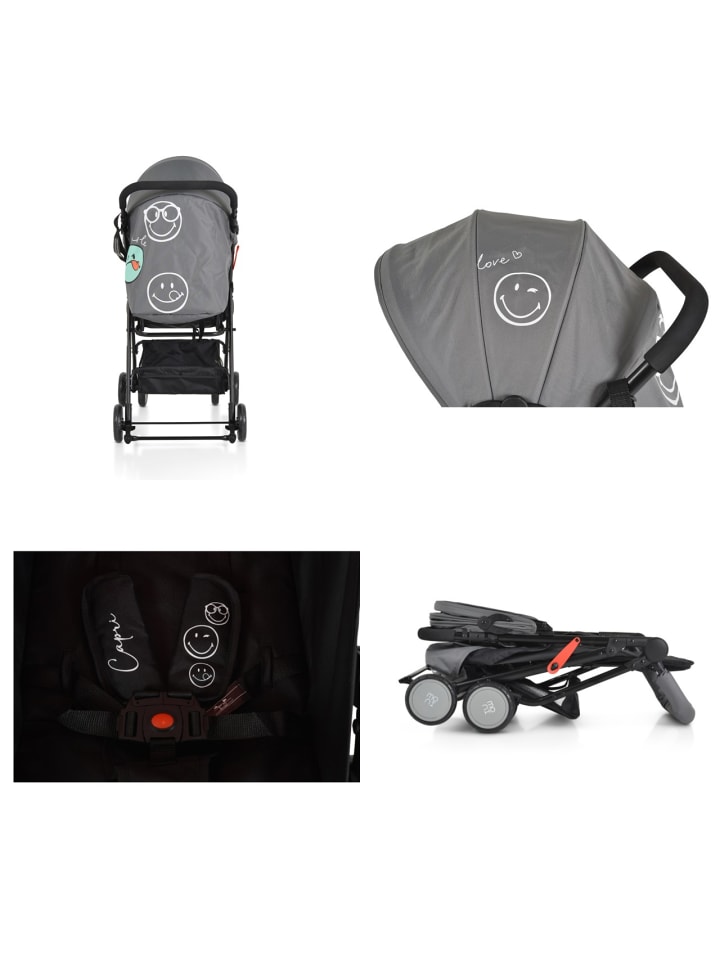 Moni Kinderwagen, Capri klappbar in grau günstig kaufen onesize