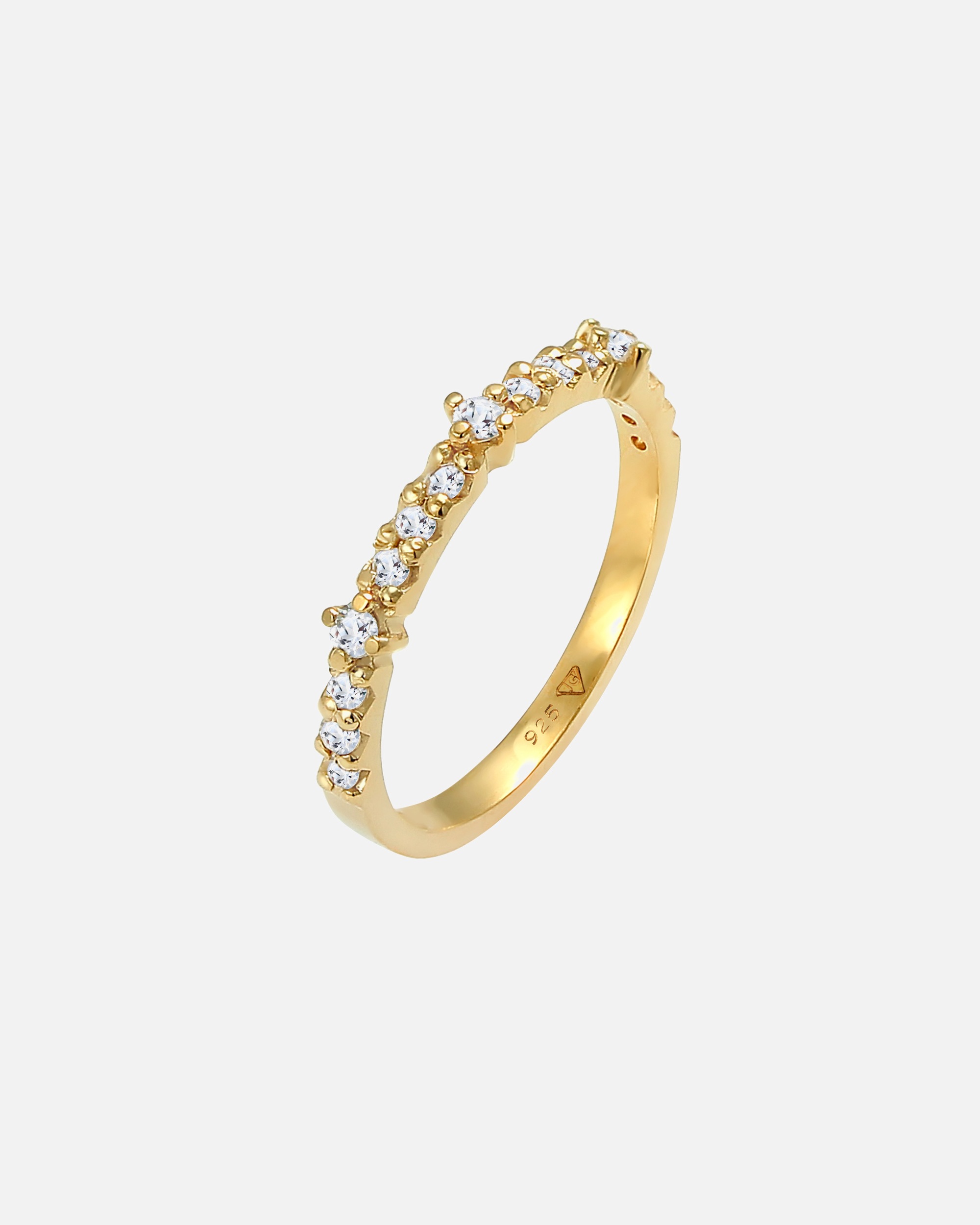 Collana Elli PREMIUM da donna con simbolo di amore eterno e pietre di topazio in argento 925