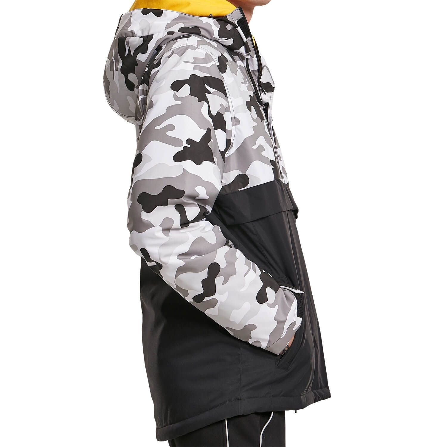 Camo Mix Pull Over Jacket