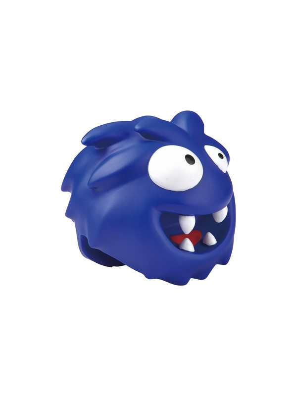 Tête de trottinette monstre bleu