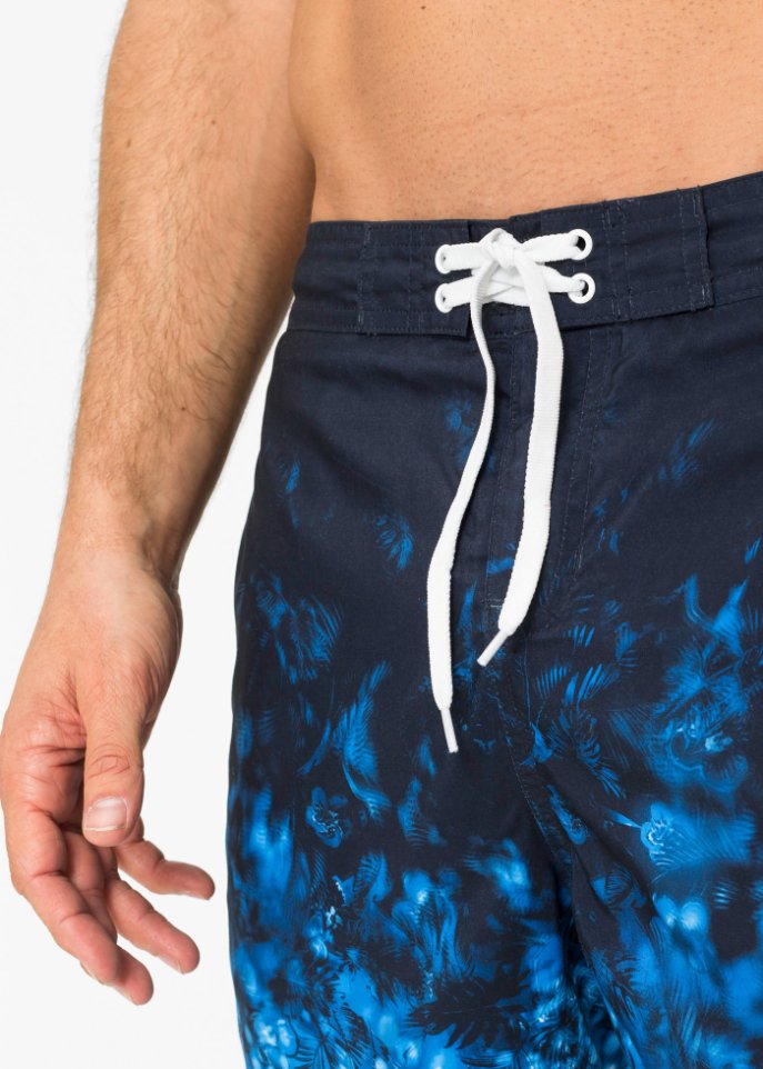 Strand-Bermuda aus recyceltem Polyester