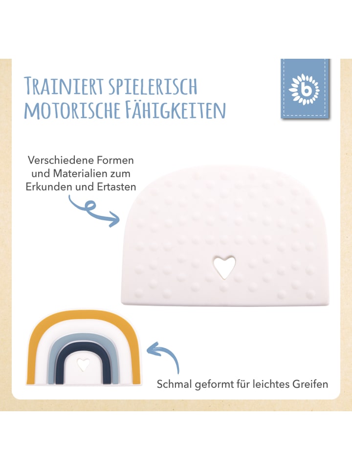 Bieco Spielwaren Beißring Silikon Tor - ab Geburt in Mehrfarbig günstig kaufen onesize