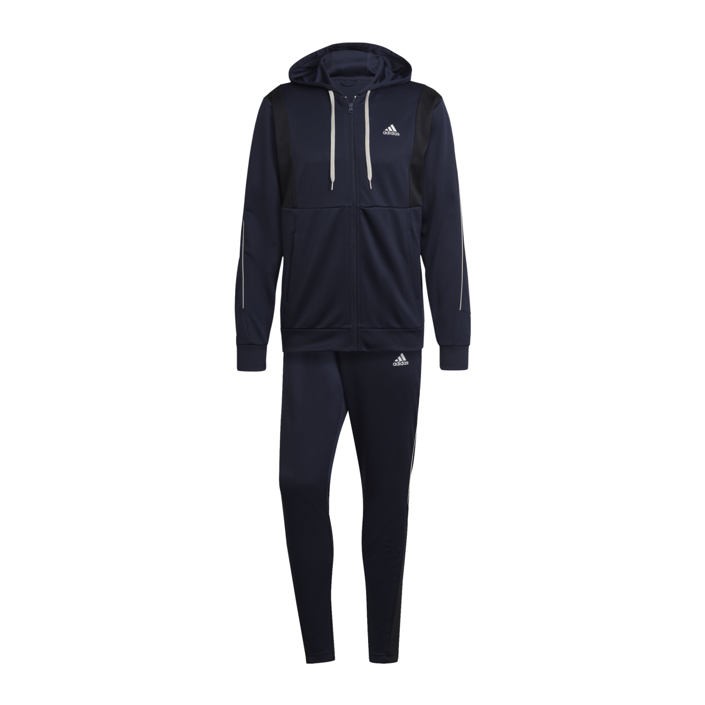 adidas MTS Rib Aeroready Freizeitanzug Blau