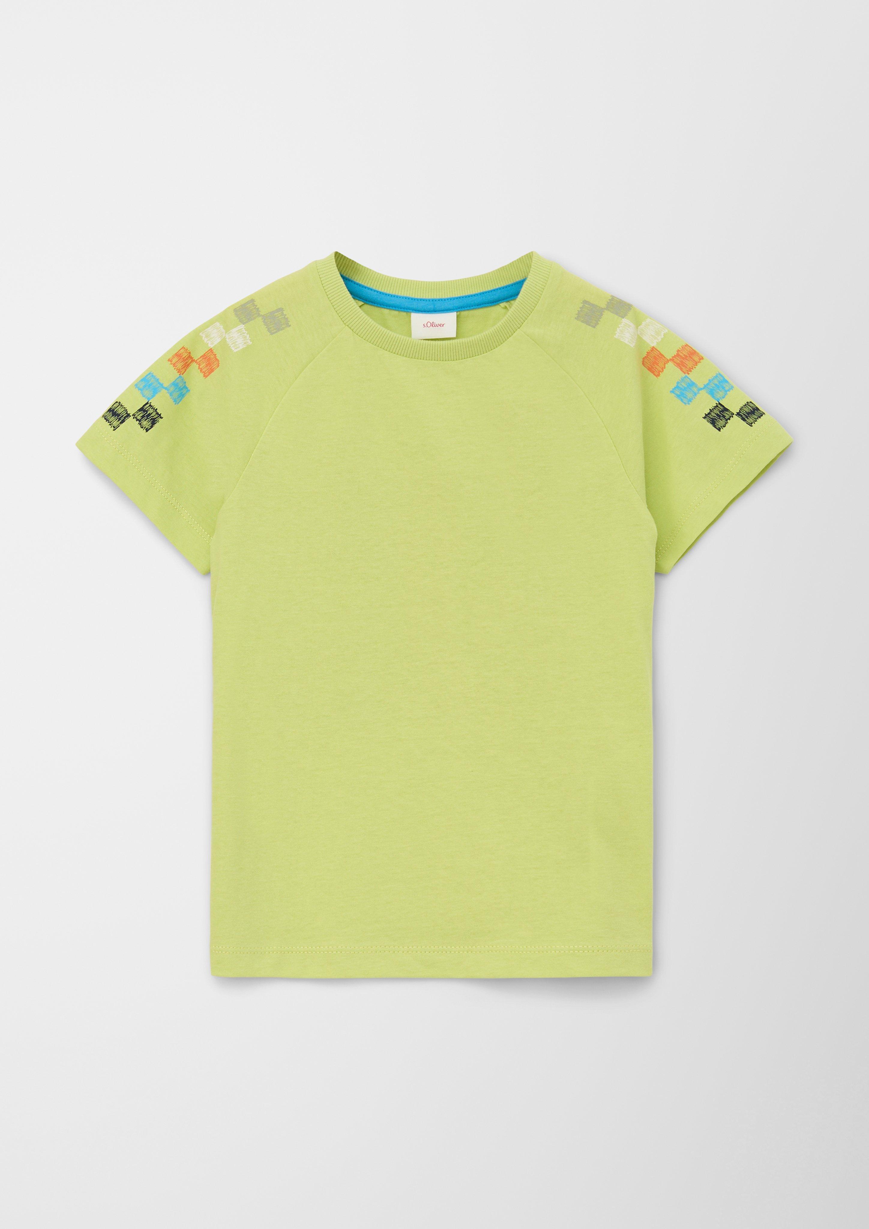 T-Shirt mit Rückenprint  2127483-7040