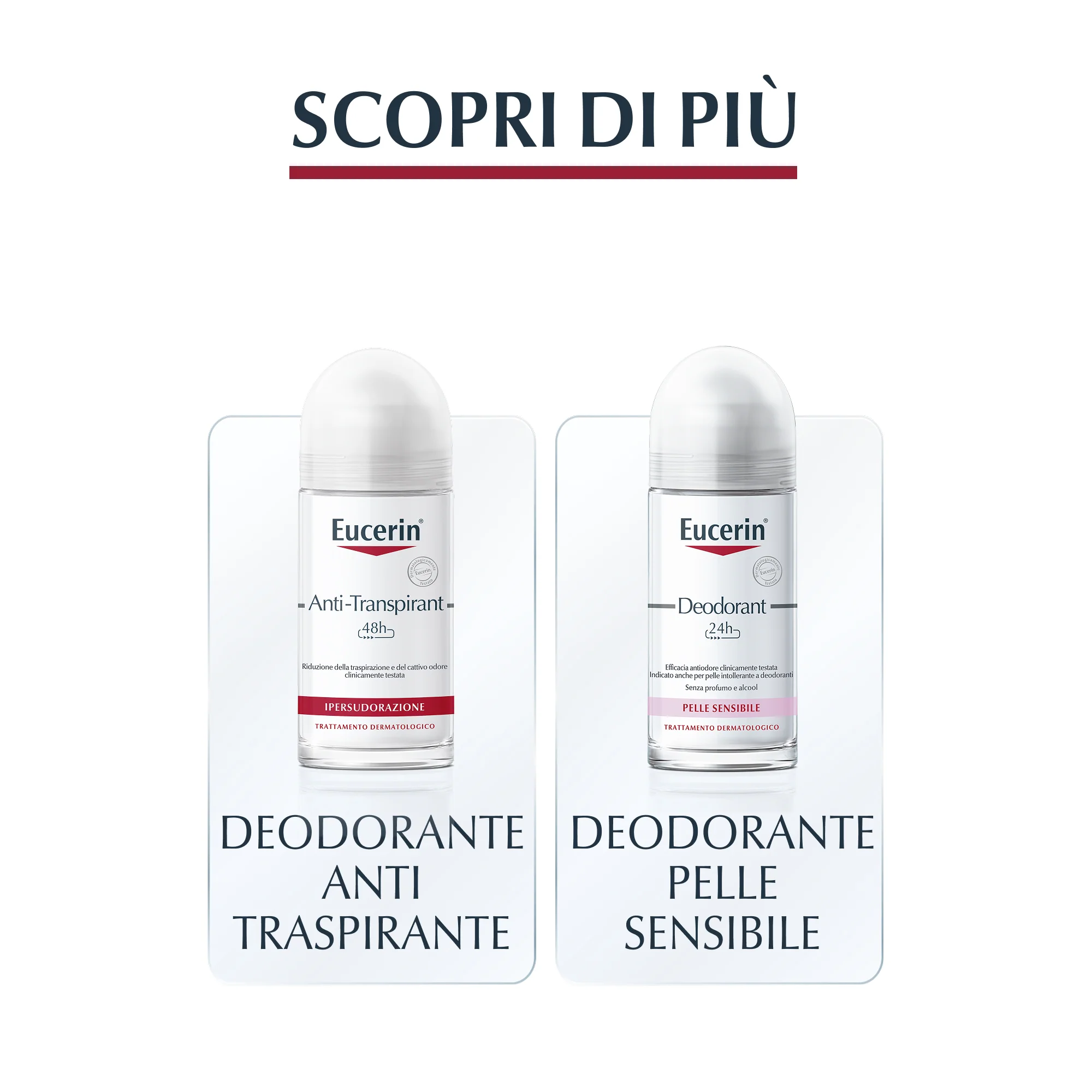 24-Stunden-Roll-On-Deodorants & Antitranspirante für empfindliche Haut - Roll-On-Deodorant