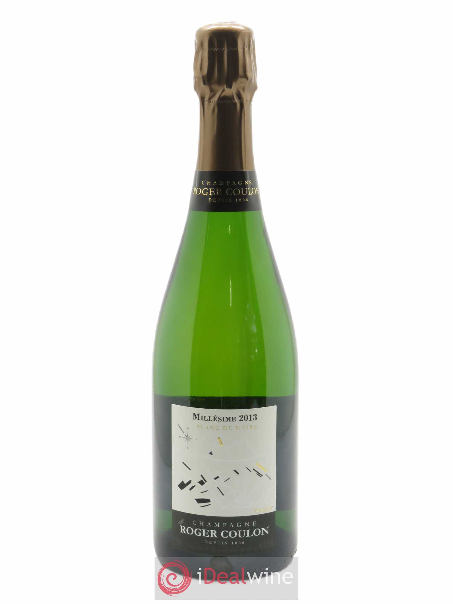 Franc de Pied Blanc de Noirs Extra Brut Roger Coulon  2013 - Lot de 1 Bouteille