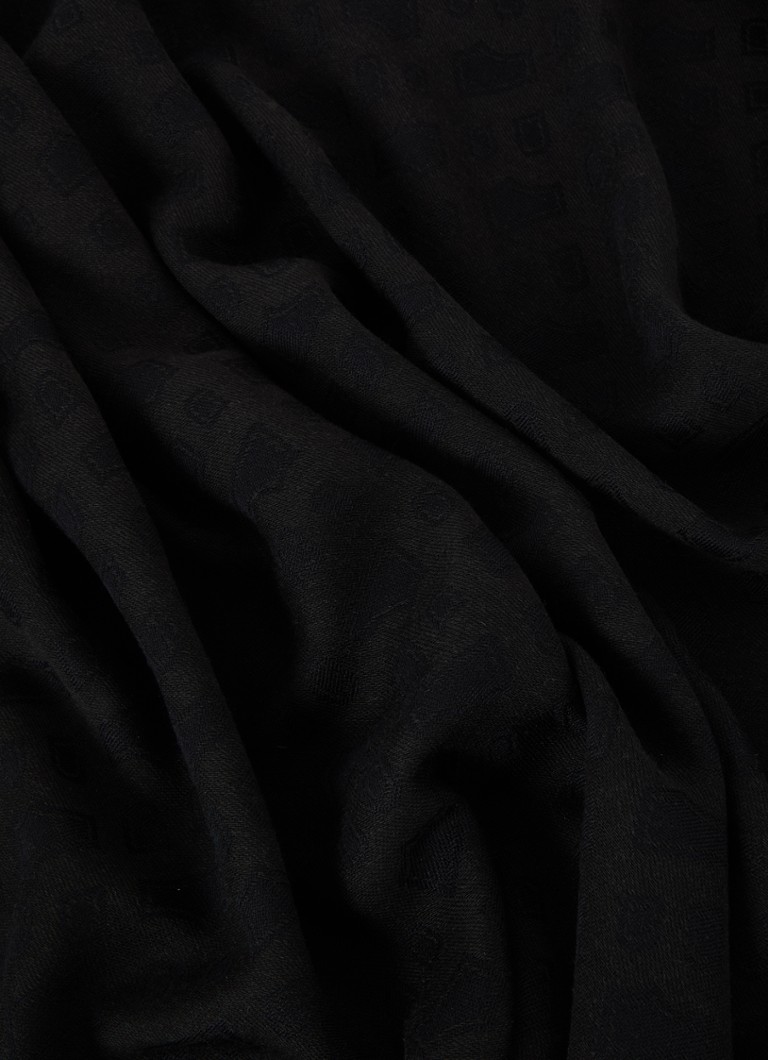 HUGO BOSS Ylona scarf in wo-blend 200 x 115 cm
