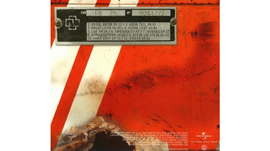Reise,Reise (Digipak)