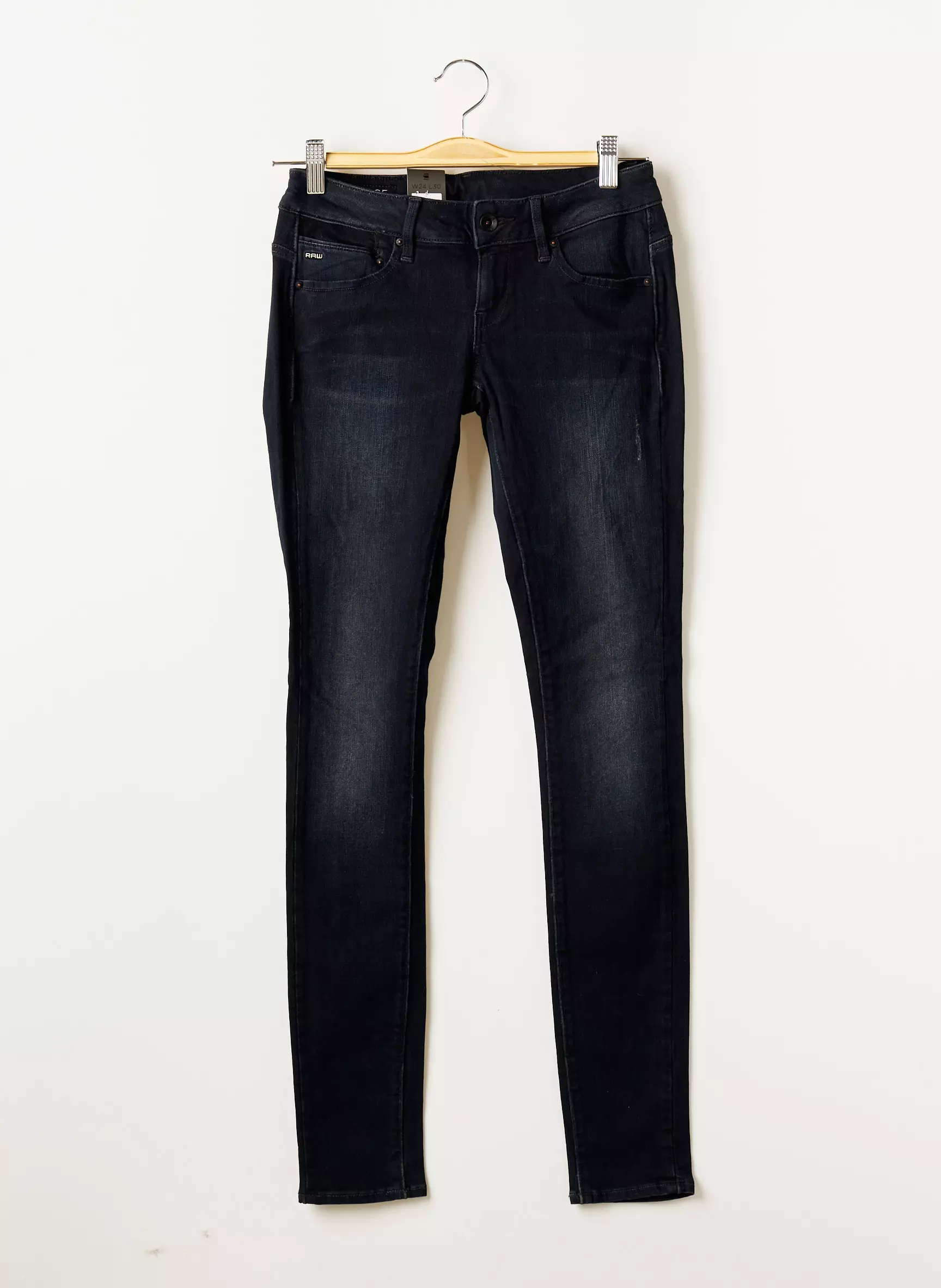 G Star Jeans Skinny Femme couleur bleu