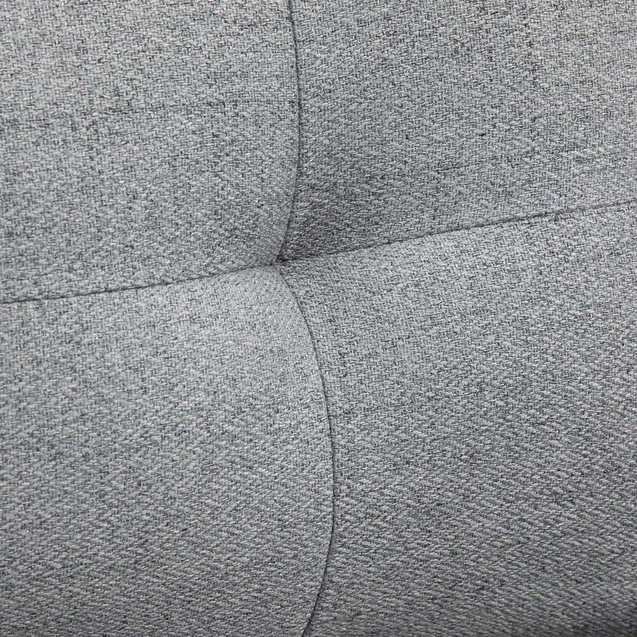 HOMCOM Einzelsessel Polstersessel Akzentstuhl mit Leinenoptik, bis 120 kg, Grau