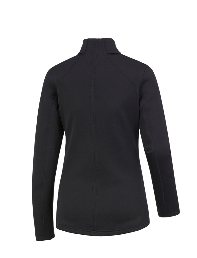e.s. Funktions Sweatjacke melange, Damen