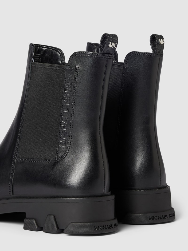 Chelsea Boots mit Zugschlaufe Modell 'RIDLEY' in black