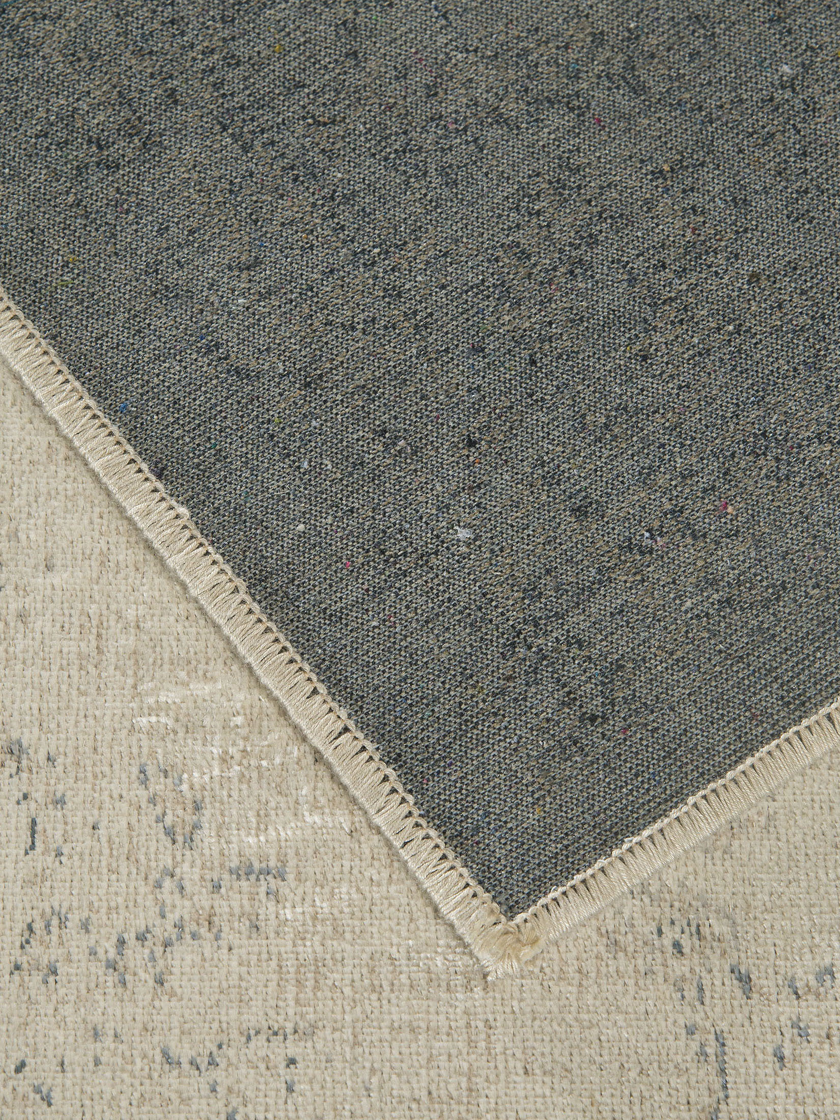 Masuri Vintage-Teppich, Creme/Blau