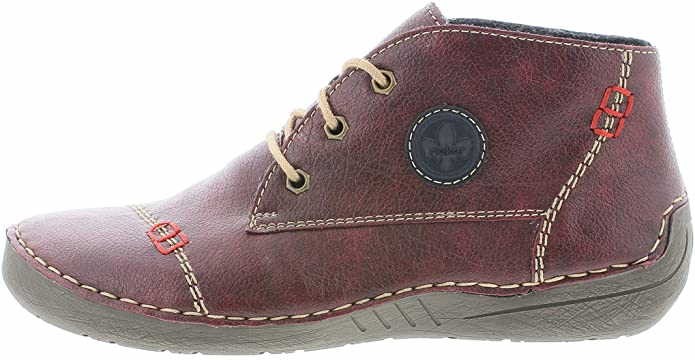RIEKER Stiefeletten rot