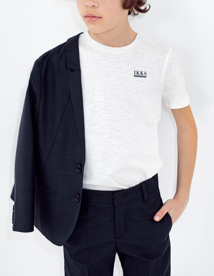 Tee-shirt blanc Essentiel en coton bio