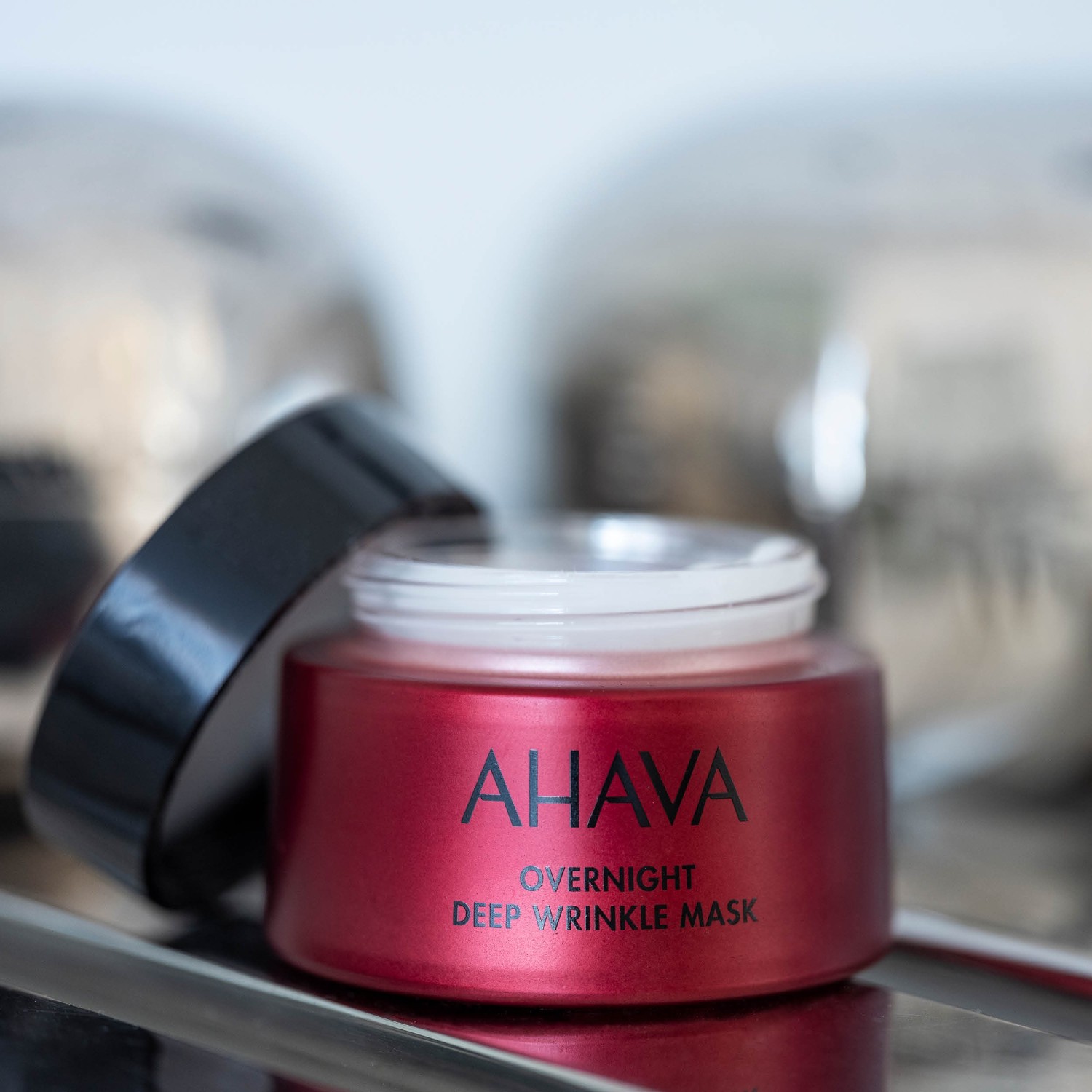 Mascarilla antiarrugas profunda de noche AHAVA