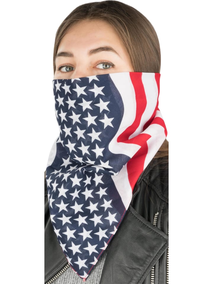 Normani Outdoor Sports 3 Bandana Kopftuch in Stars and Stripes günstig kaufen onesize