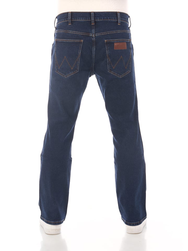 Wrangler Jeans Jacksville bootcut in Blau günstig kaufen