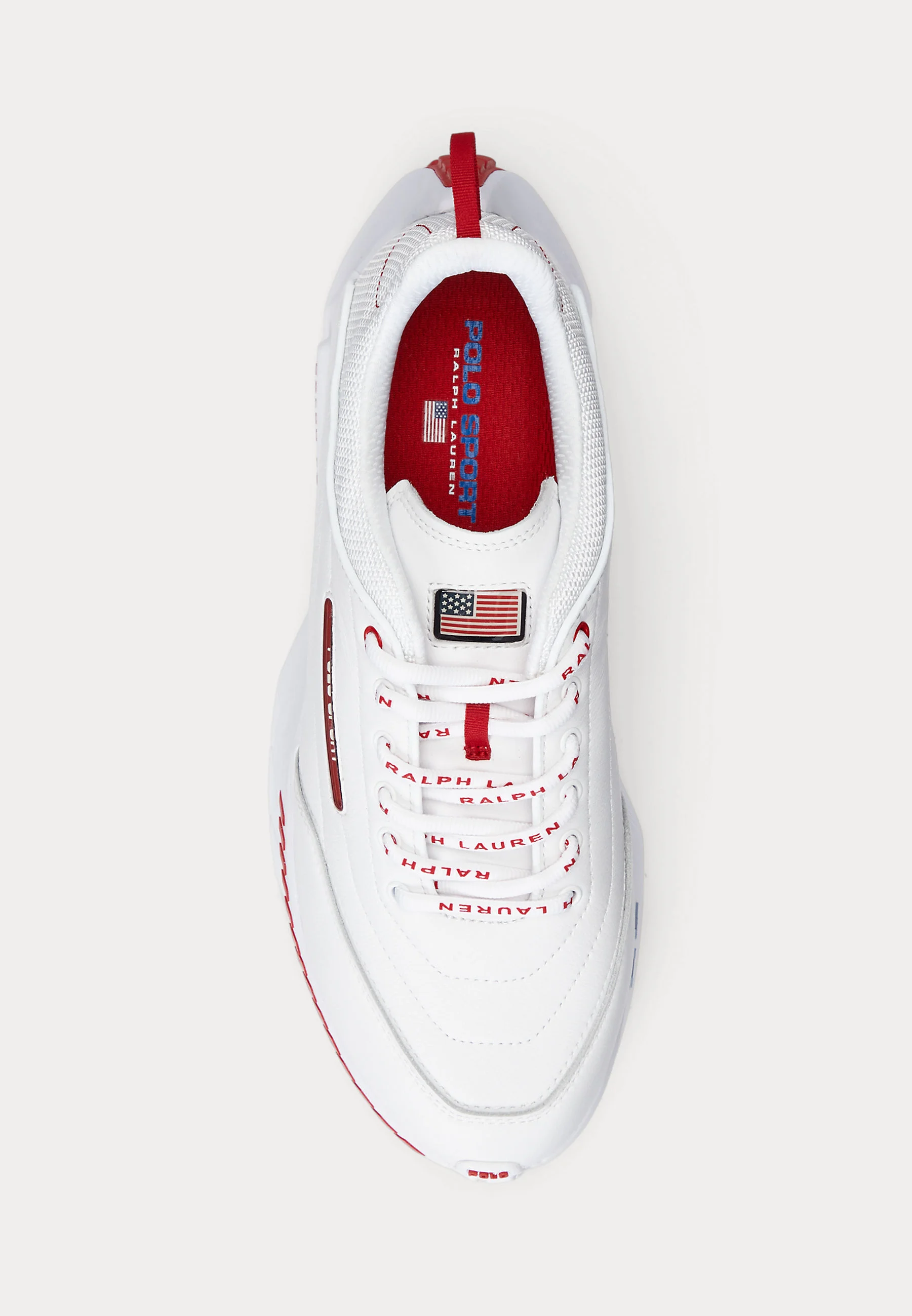 Polo Ralph Lauren PS250 LEATHER-PANELED SNEAKER - Zapatillas bajas