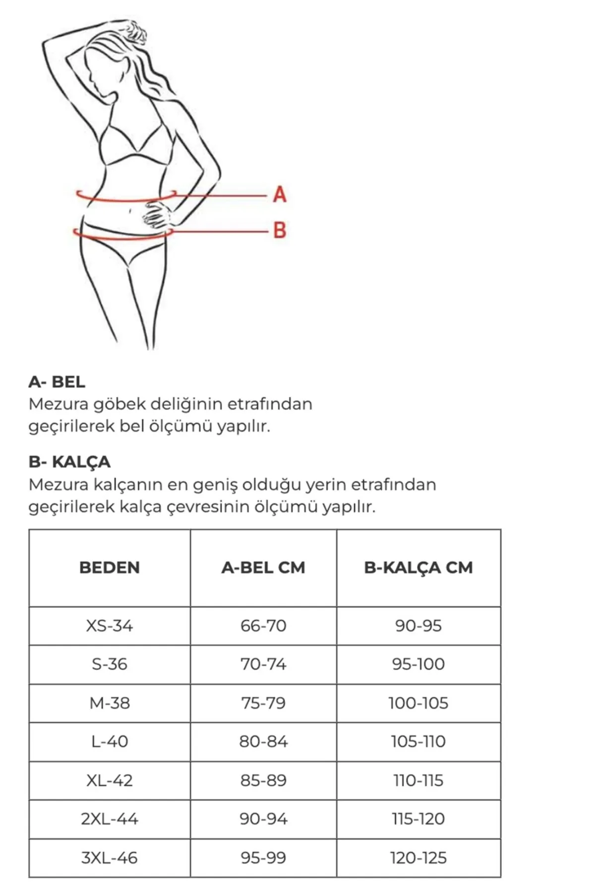 AYYILDIZ  63044 Weiße brasilianische Bikinihose