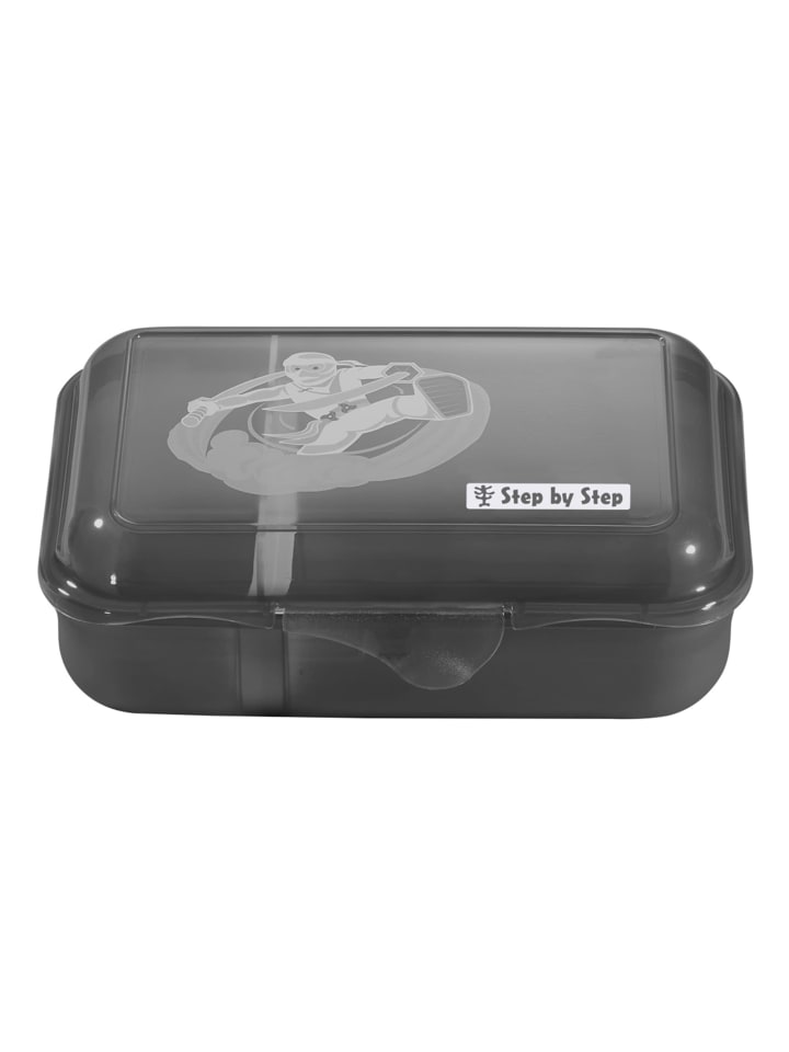 Step by Step Brotzeitbox, mit Klickverschluss in Ninja Yuma, Schwarz günstig kaufen onesize