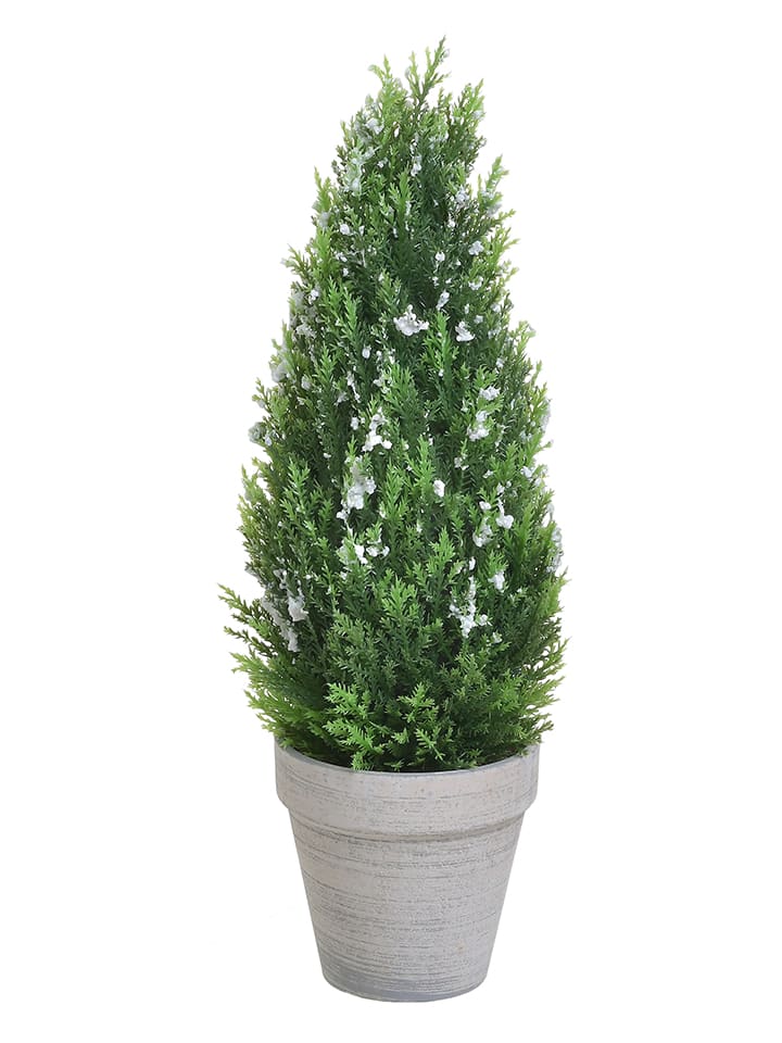 InArt Künstlicher Weihnachtsbaum in Grün/ Grau - (H)45 cm günstig kaufen onesize