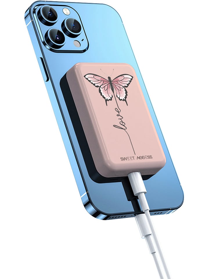 SWEET ACCESS Powerbank in Rosa - 10000 mAh günstig kaufen onesize