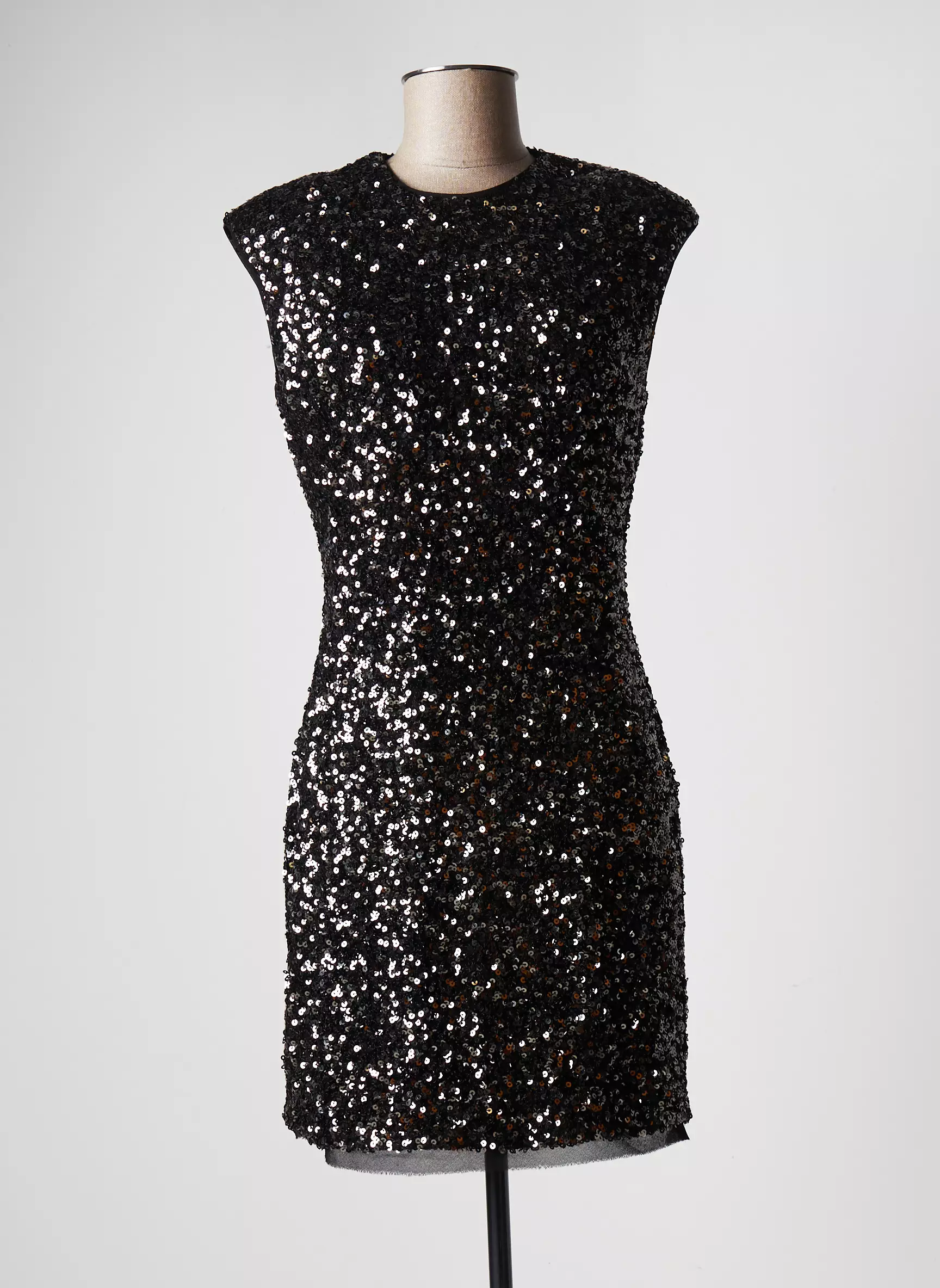 Ikks Robes Courtes Femme couleur noir