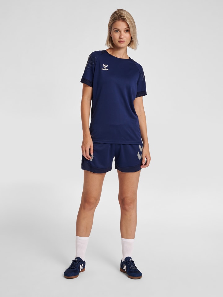 Hummel Hummel T-Shirt Hmllead Damen in MARINE günstig kaufen XS