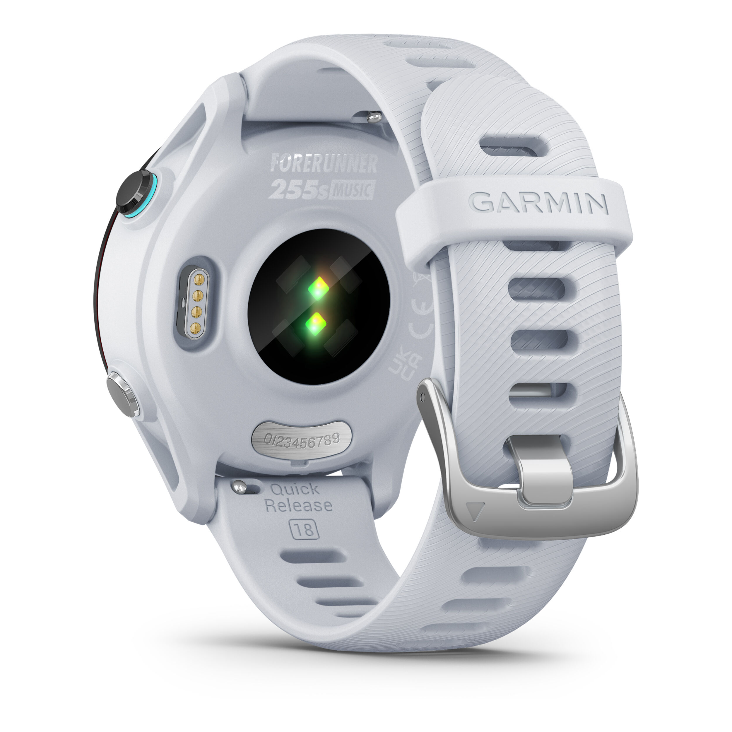 Forerunner 255 S Music Pulsuhr - Weiß