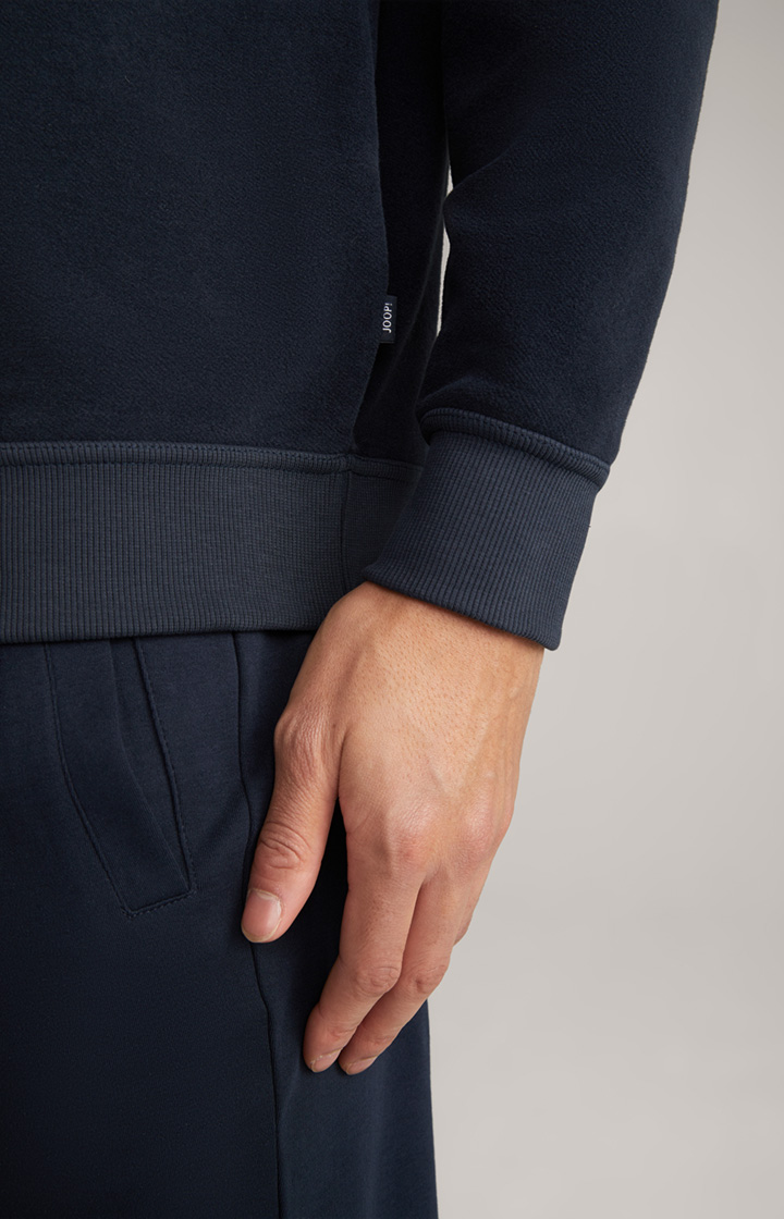 Loungewear Sweatshirt in Dunkelblau