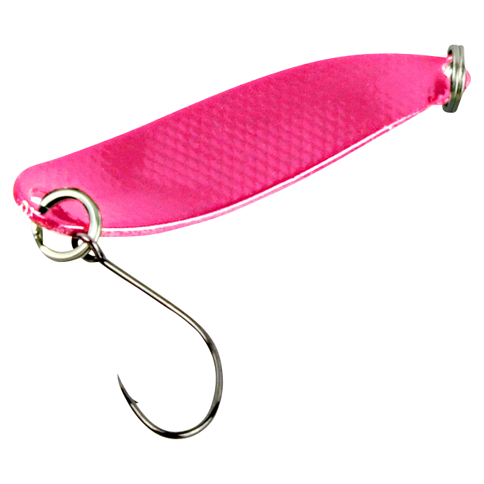 FTM Trout Spoon Hammer (3,2 g, Pink/Grün UV)