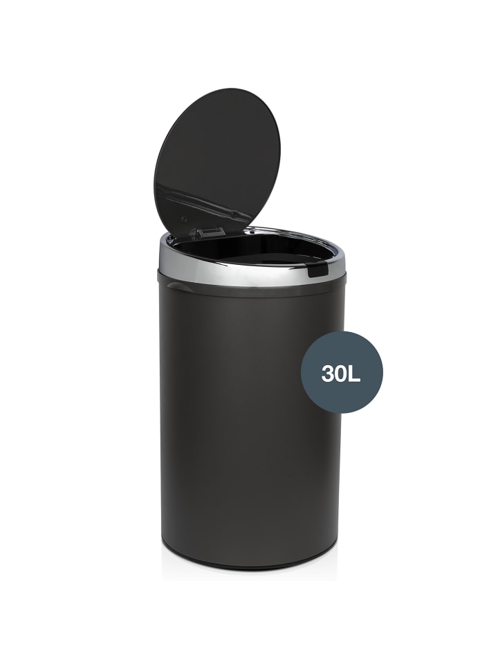 Les collectors Sensor-Küchenabfalleimer 30L N°235 in Schwarz günstig kaufen onesize