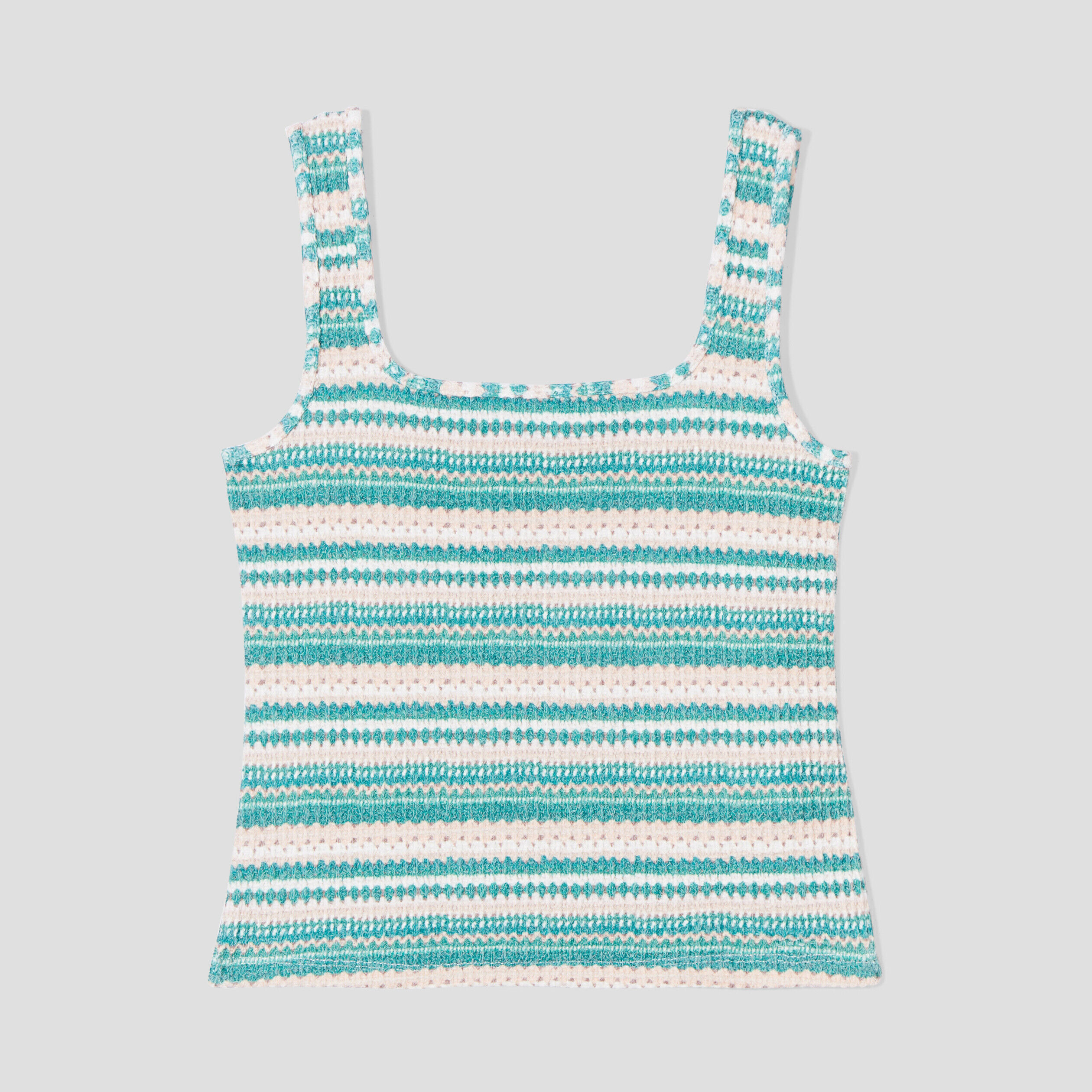 Débardeur crochet vert femme | Cache Cache