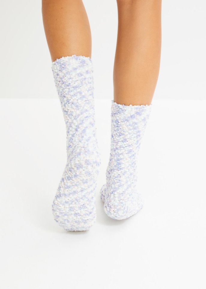 Kuschelsocken (3er Pack) aus Effektgarn