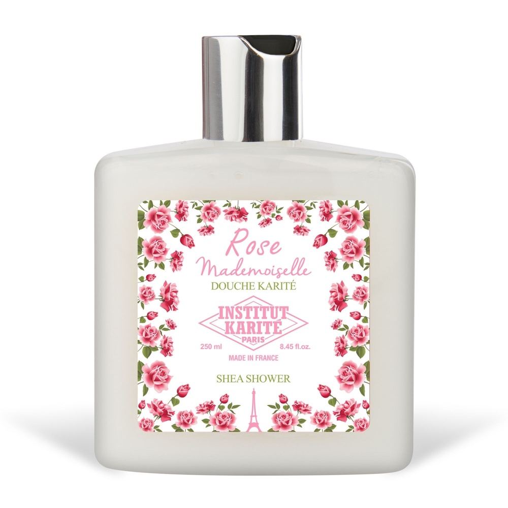Institut Karité Paris Douche Rose Mademoiselle Soin Lavant