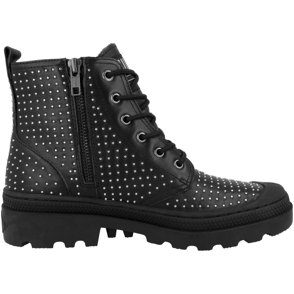 Palladium Pampa Avenue Hi Zip Stud Schnürboots schwarz