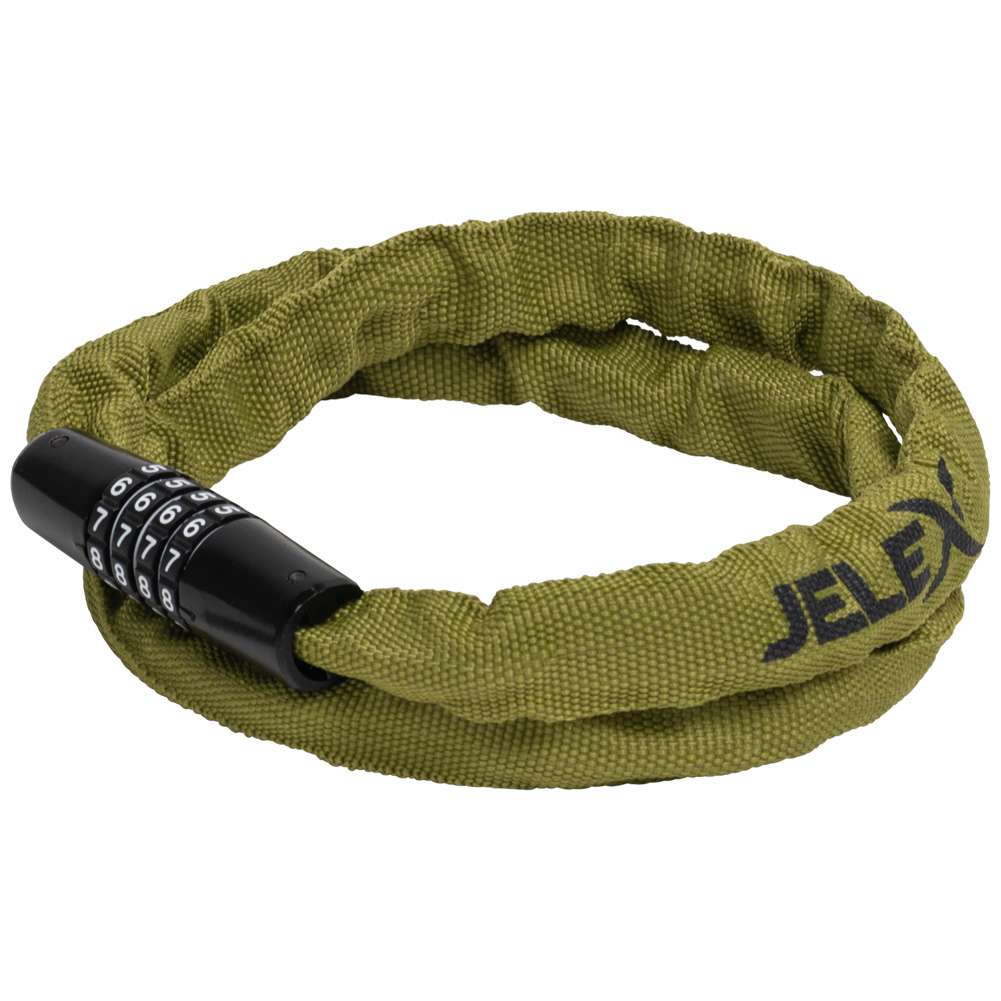 JELEX Dr.Security Fahrradschloss armygrün