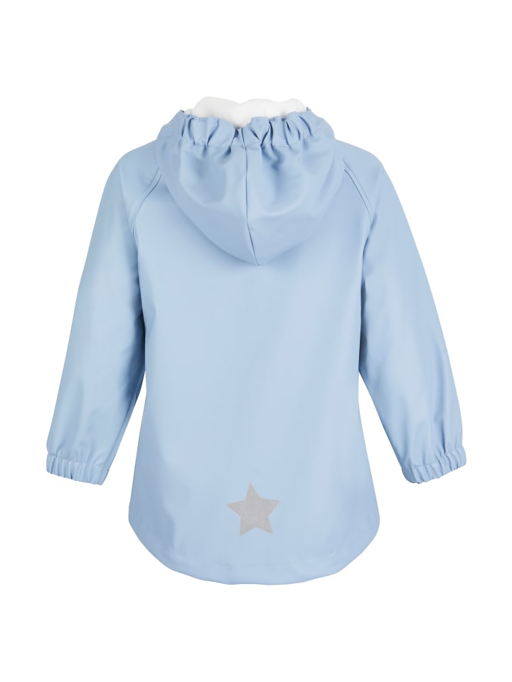 Sterntaler Regenjacke ungefüttert uni in helles blau günstig kaufen