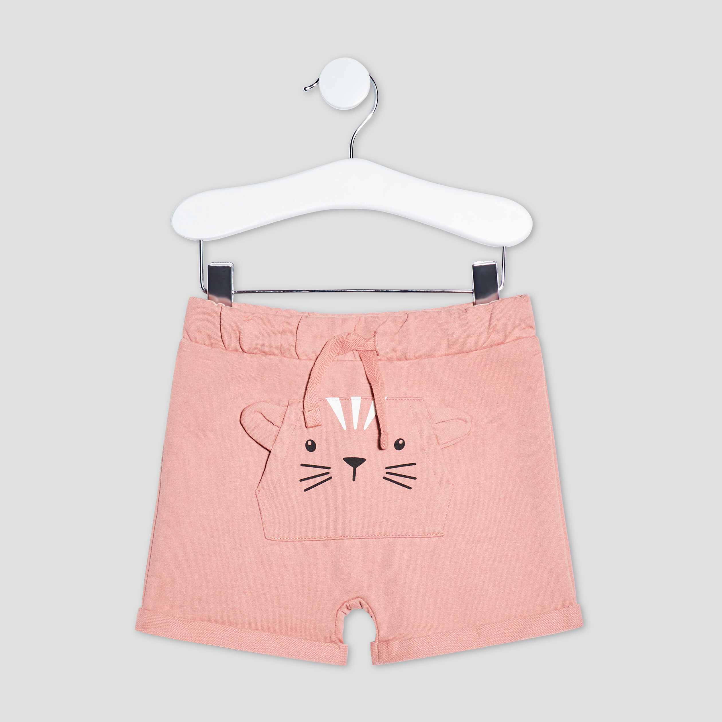 Short droit orange foncé bébé garçon | La Halle