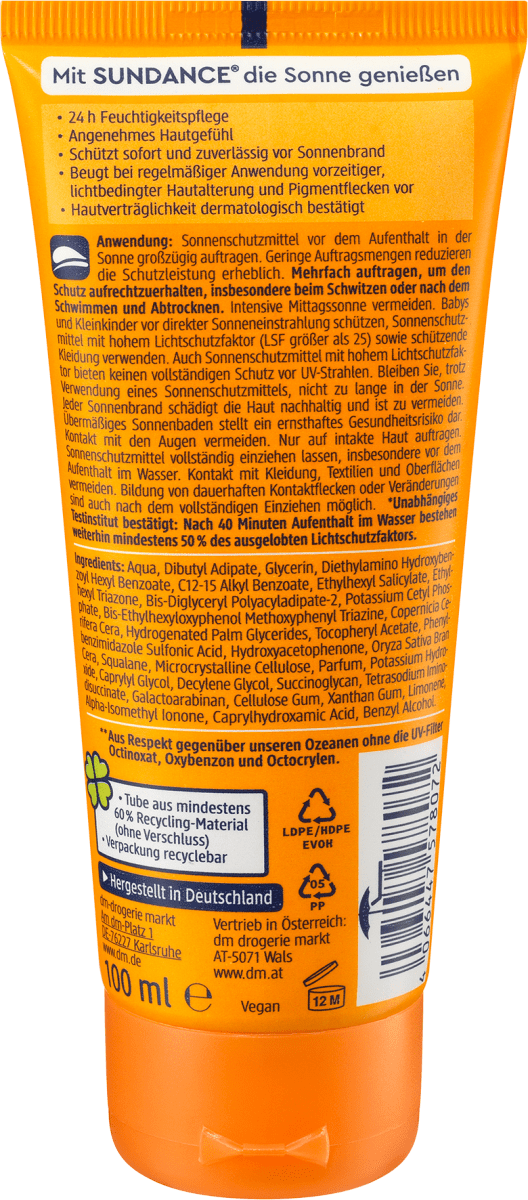 Sonnencreme LSF 50+, 100 ml